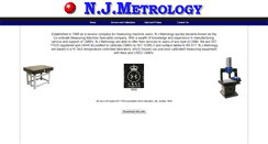 Desktop Screenshot of njmetrology.com